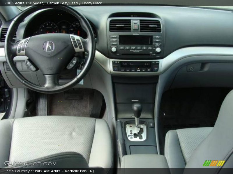 Carbon Gray Pearl / Ebony Black 2006 Acura TSX Sedan