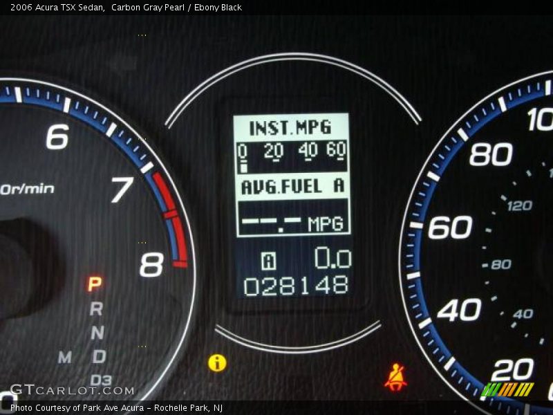 Carbon Gray Pearl / Ebony Black 2006 Acura TSX Sedan