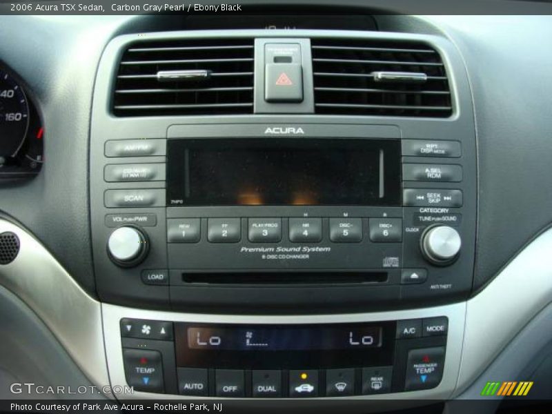 Carbon Gray Pearl / Ebony Black 2006 Acura TSX Sedan