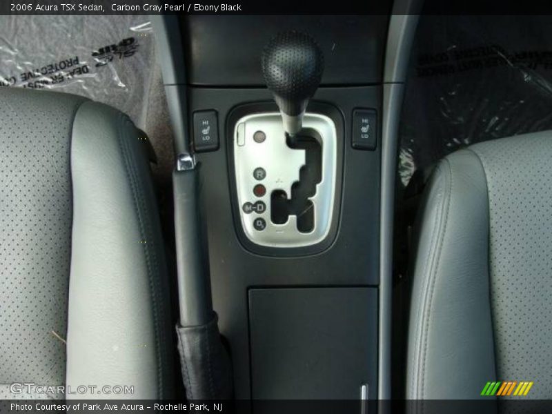 Carbon Gray Pearl / Ebony Black 2006 Acura TSX Sedan
