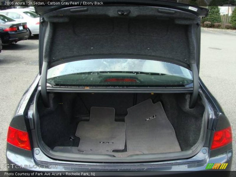 Carbon Gray Pearl / Ebony Black 2006 Acura TSX Sedan
