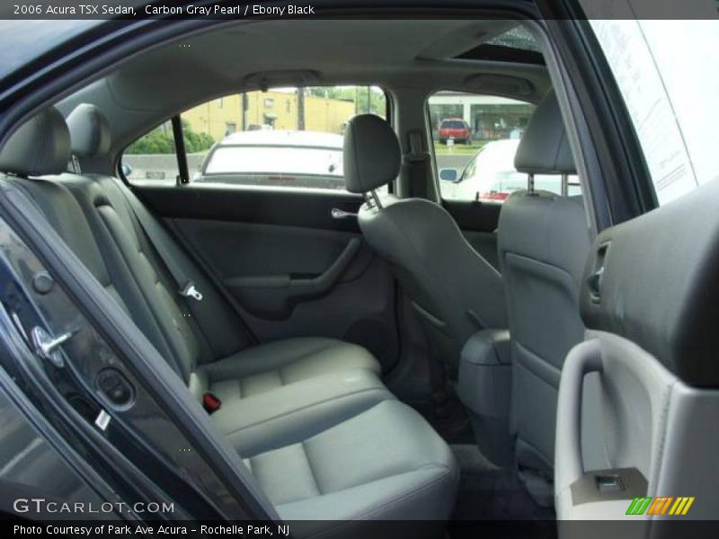 Carbon Gray Pearl / Ebony Black 2006 Acura TSX Sedan