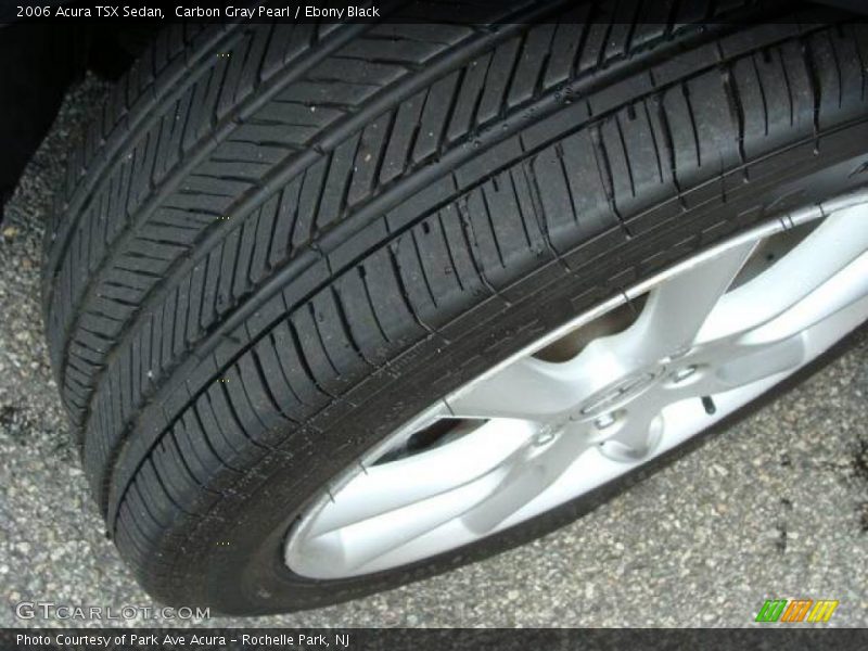 Carbon Gray Pearl / Ebony Black 2006 Acura TSX Sedan