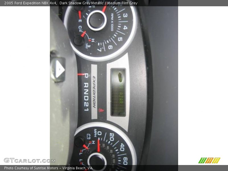 Dark Shadow Grey Metallic / Medium Flint Grey 2005 Ford Expedition NBX 4x4