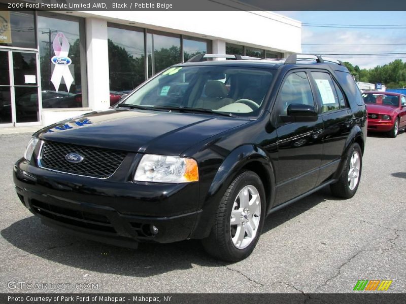 Black / Pebble Beige 2006 Ford Freestyle Limited AWD