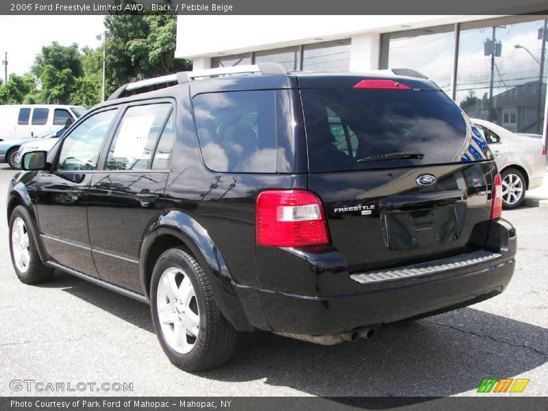 Black / Pebble Beige 2006 Ford Freestyle Limited AWD