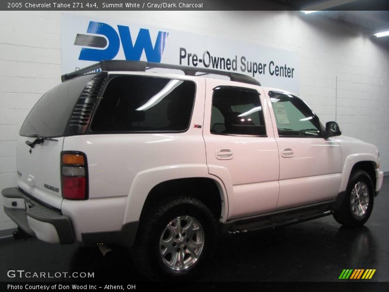 Summit White / Gray/Dark Charcoal 2005 Chevrolet Tahoe Z71 4x4