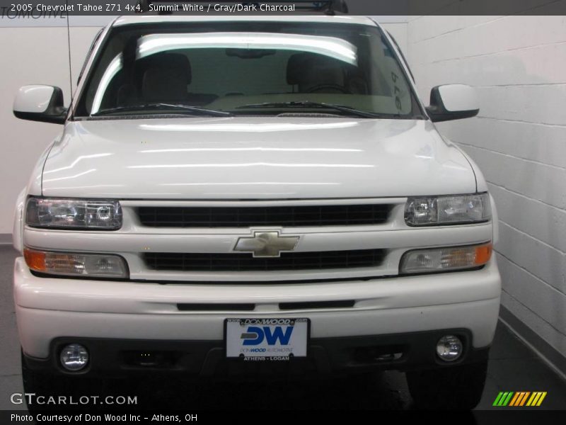 Summit White / Gray/Dark Charcoal 2005 Chevrolet Tahoe Z71 4x4