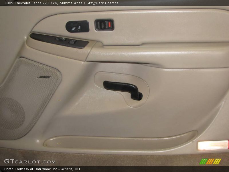 Summit White / Gray/Dark Charcoal 2005 Chevrolet Tahoe Z71 4x4