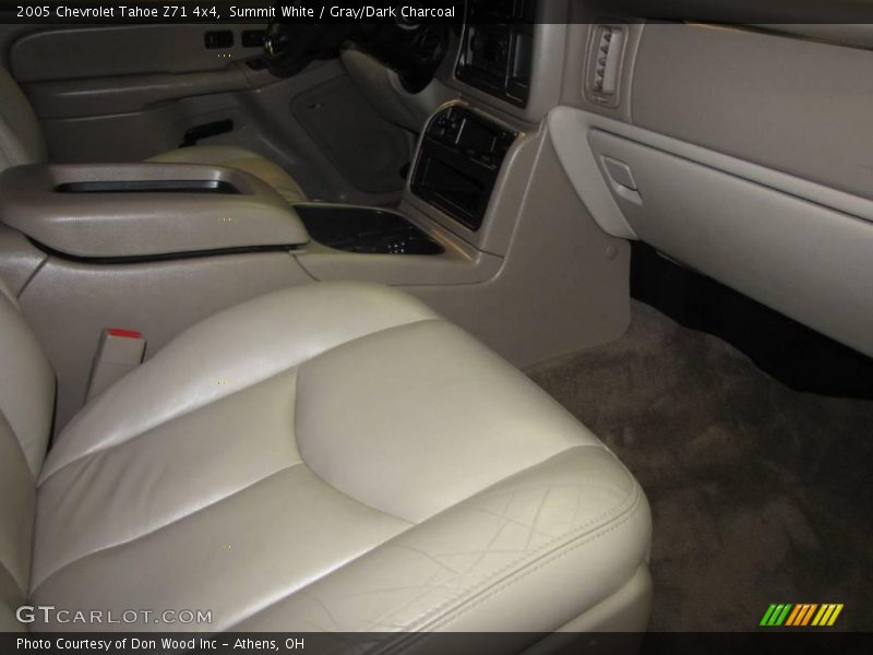 Summit White / Gray/Dark Charcoal 2005 Chevrolet Tahoe Z71 4x4