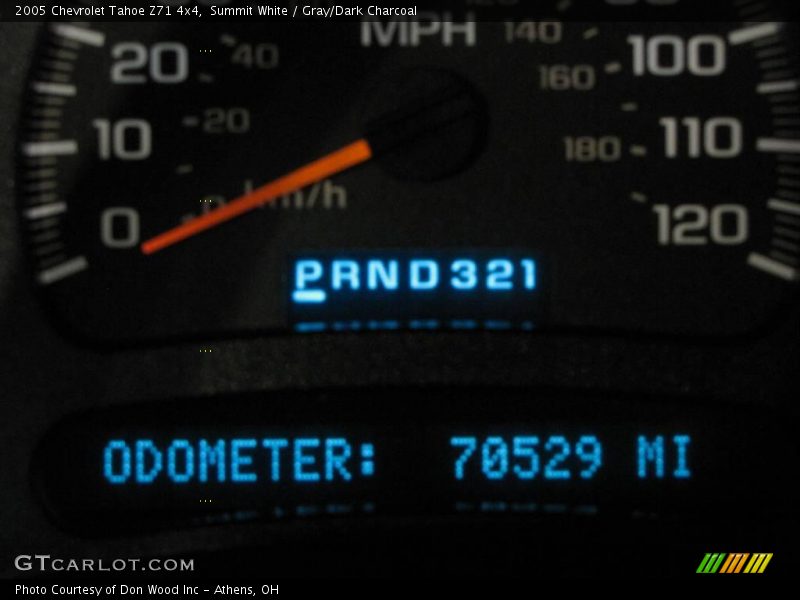 Summit White / Gray/Dark Charcoal 2005 Chevrolet Tahoe Z71 4x4
