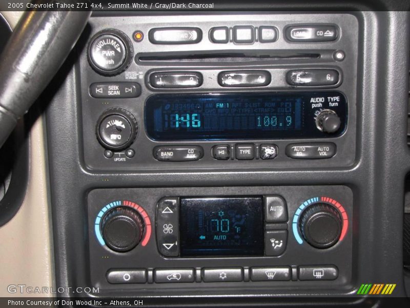 Summit White / Gray/Dark Charcoal 2005 Chevrolet Tahoe Z71 4x4