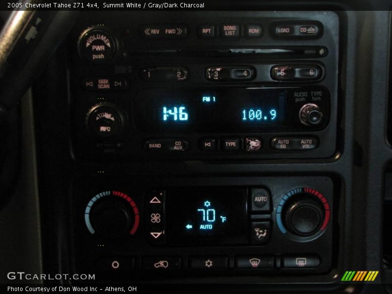 Summit White / Gray/Dark Charcoal 2005 Chevrolet Tahoe Z71 4x4