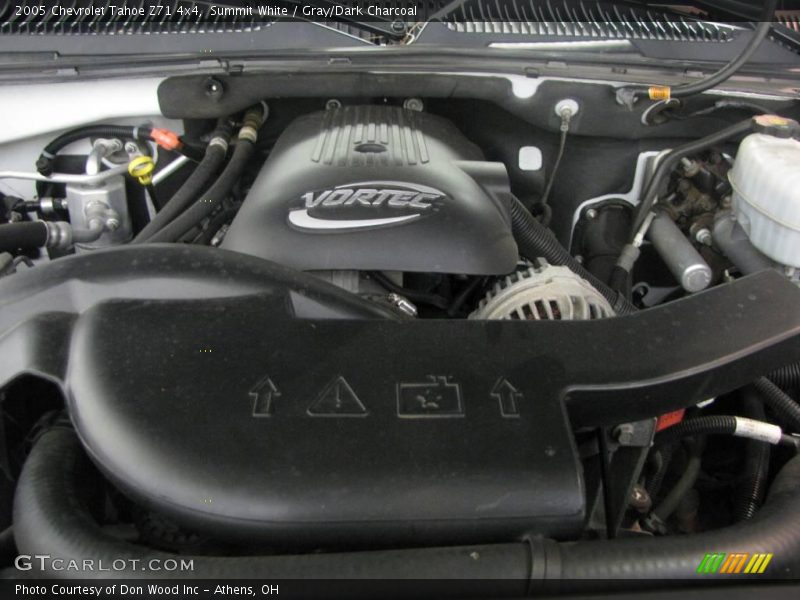 Summit White / Gray/Dark Charcoal 2005 Chevrolet Tahoe Z71 4x4