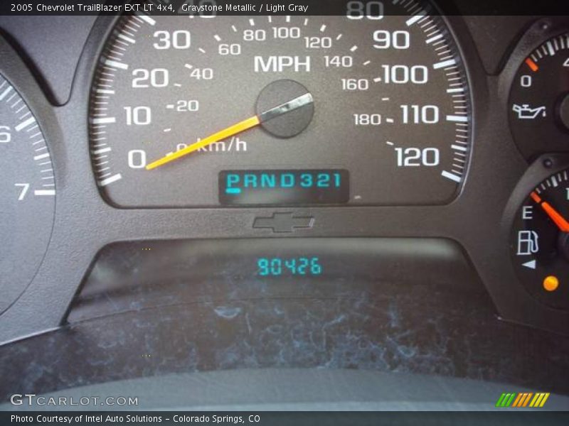 Graystone Metallic / Light Gray 2005 Chevrolet TrailBlazer EXT LT 4x4