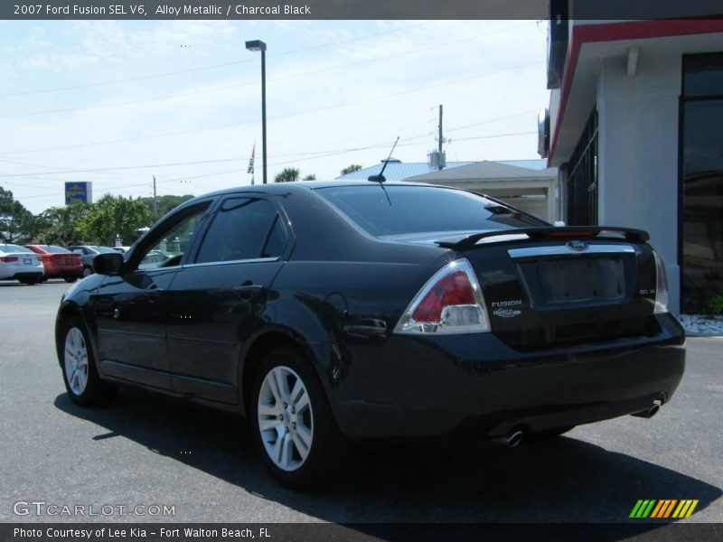 Alloy Metallic / Charcoal Black 2007 Ford Fusion SEL V6