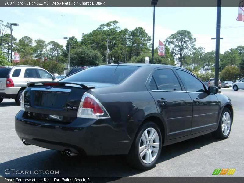 Alloy Metallic / Charcoal Black 2007 Ford Fusion SEL V6