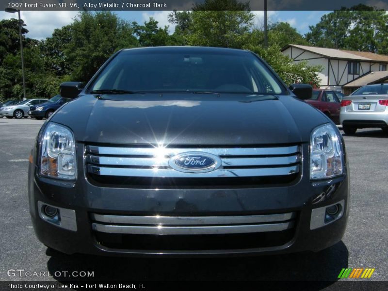 Alloy Metallic / Charcoal Black 2007 Ford Fusion SEL V6