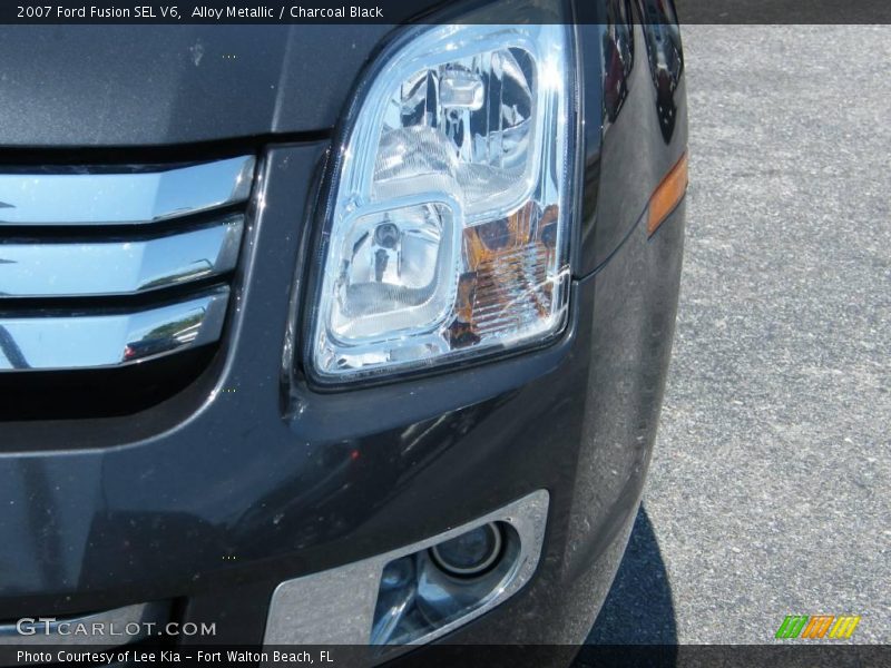 Alloy Metallic / Charcoal Black 2007 Ford Fusion SEL V6