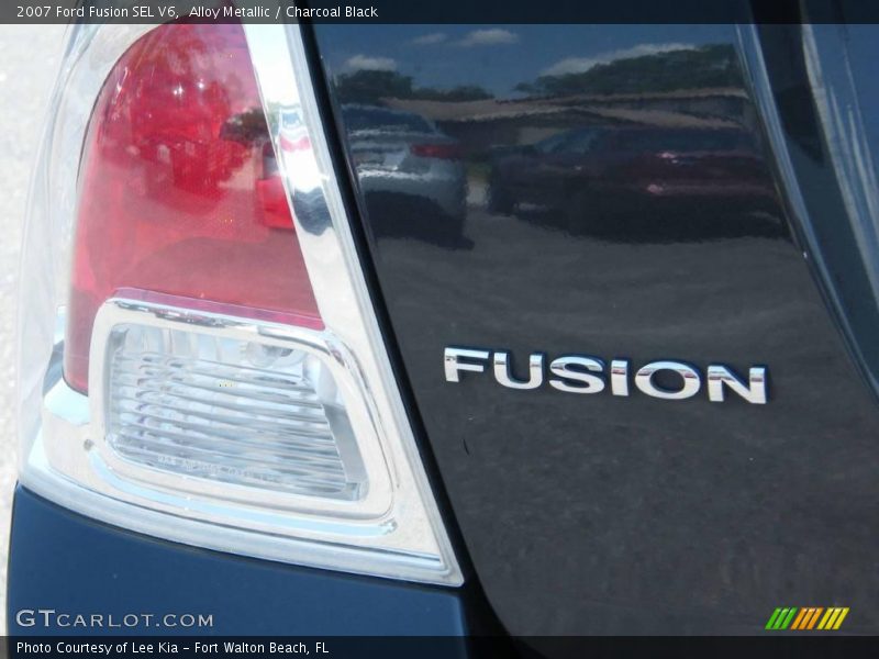 Alloy Metallic / Charcoal Black 2007 Ford Fusion SEL V6
