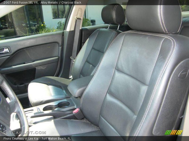 Alloy Metallic / Charcoal Black 2007 Ford Fusion SEL V6