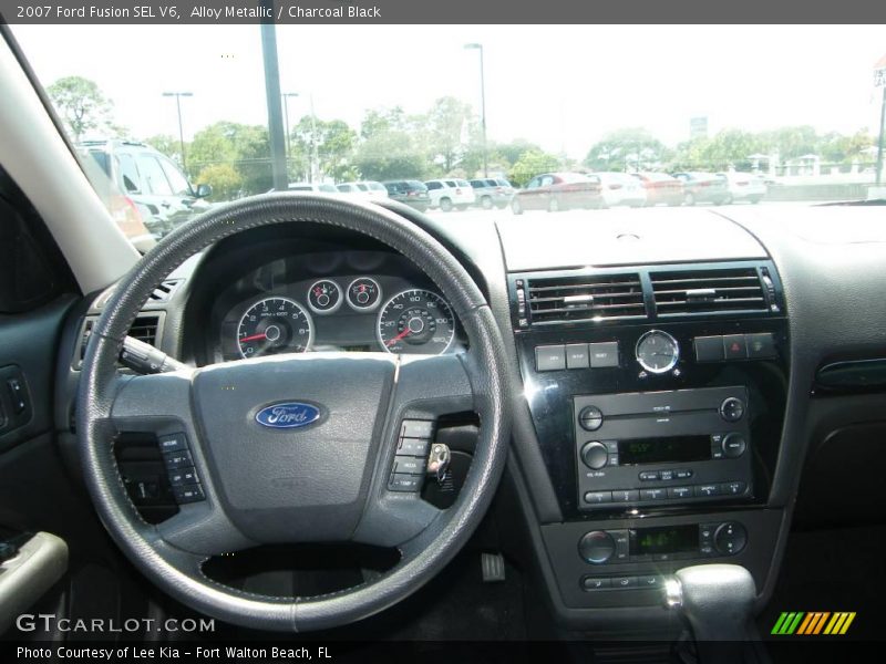 Alloy Metallic / Charcoal Black 2007 Ford Fusion SEL V6