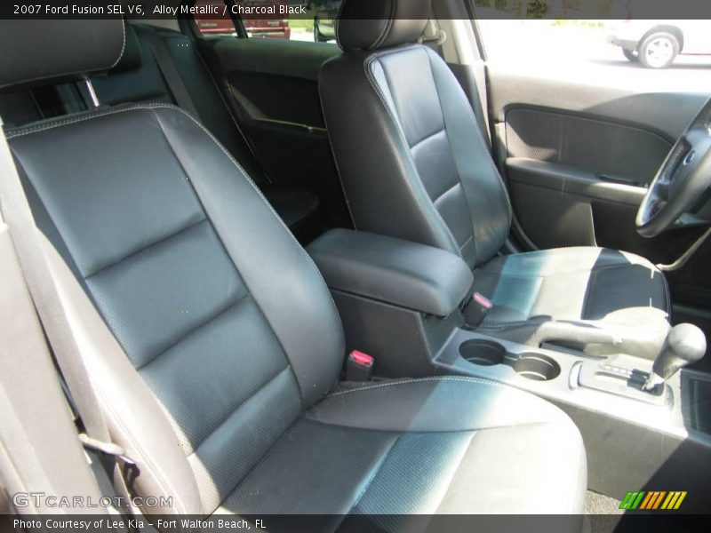 Alloy Metallic / Charcoal Black 2007 Ford Fusion SEL V6