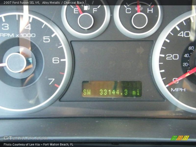 Alloy Metallic / Charcoal Black 2007 Ford Fusion SEL V6