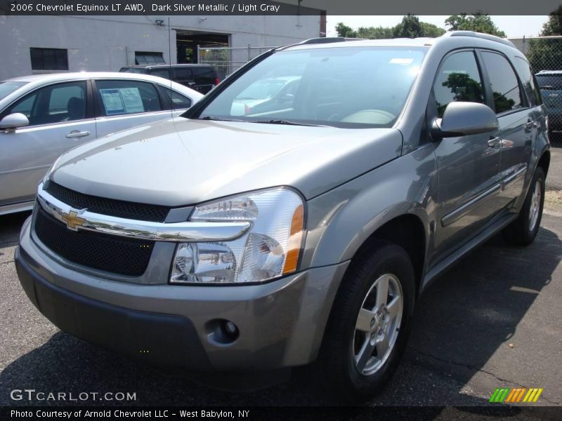 Dark Silver Metallic / Light Gray 2006 Chevrolet Equinox LT AWD