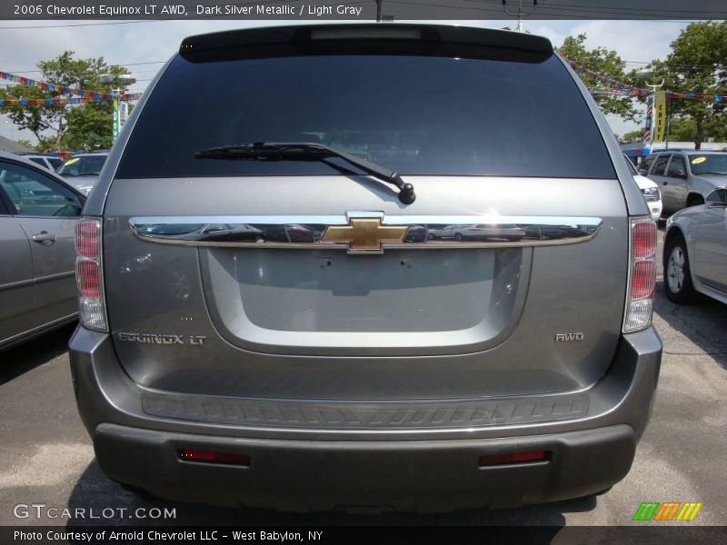 Dark Silver Metallic / Light Gray 2006 Chevrolet Equinox LT AWD