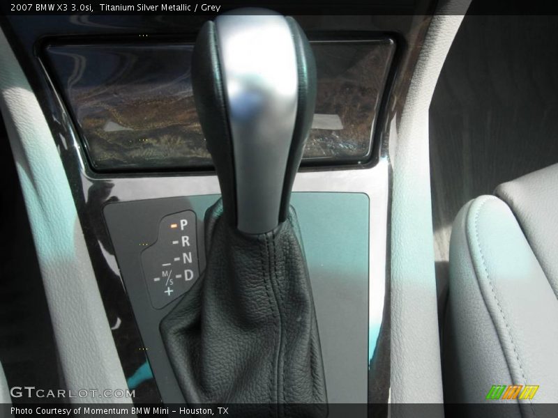 Titanium Silver Metallic / Grey 2007 BMW X3 3.0si