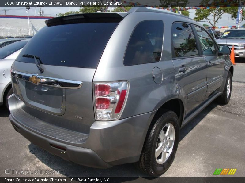 Dark Silver Metallic / Light Gray 2006 Chevrolet Equinox LT AWD