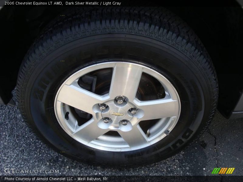 Dark Silver Metallic / Light Gray 2006 Chevrolet Equinox LT AWD