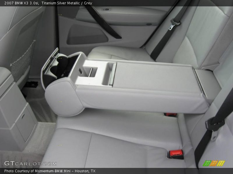 Titanium Silver Metallic / Grey 2007 BMW X3 3.0si