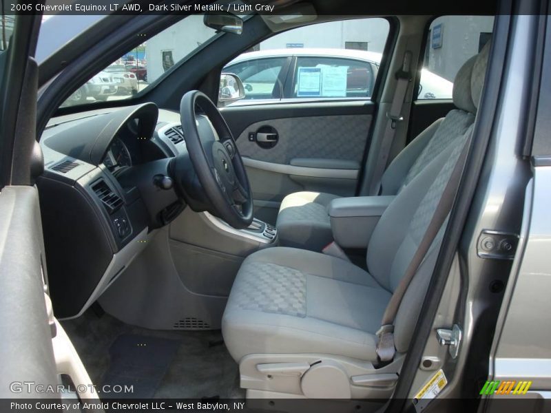 Dark Silver Metallic / Light Gray 2006 Chevrolet Equinox LT AWD