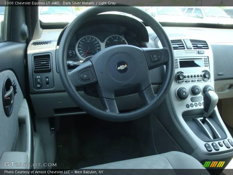 Dark Silver Metallic / Light Gray 2006 Chevrolet Equinox LT AWD