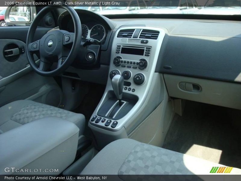 Dark Silver Metallic / Light Gray 2006 Chevrolet Equinox LT AWD