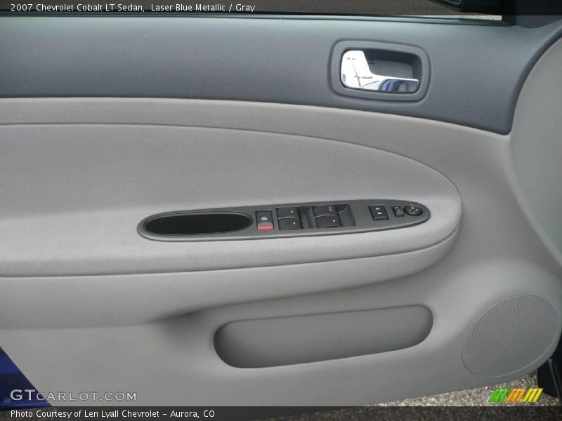 Laser Blue Metallic / Gray 2007 Chevrolet Cobalt LT Sedan
