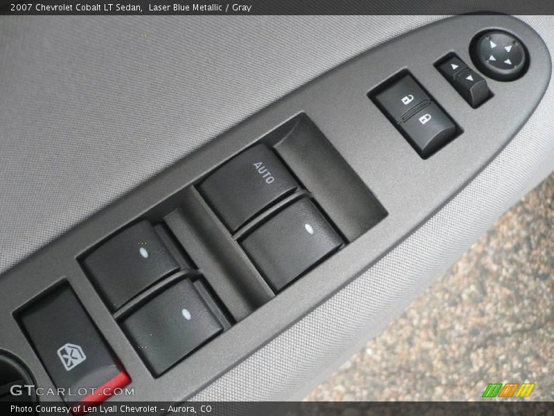 Laser Blue Metallic / Gray 2007 Chevrolet Cobalt LT Sedan