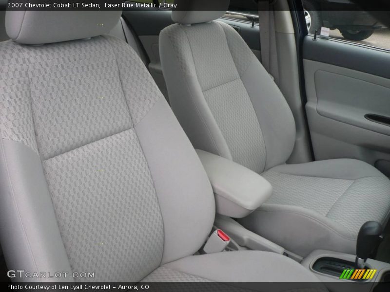 Laser Blue Metallic / Gray 2007 Chevrolet Cobalt LT Sedan