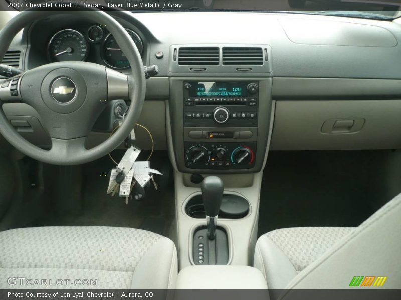 Laser Blue Metallic / Gray 2007 Chevrolet Cobalt LT Sedan