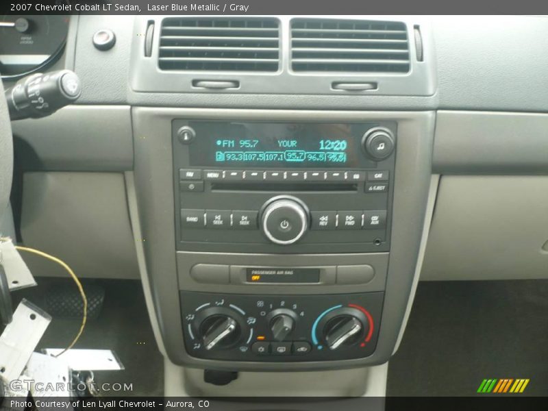 Laser Blue Metallic / Gray 2007 Chevrolet Cobalt LT Sedan