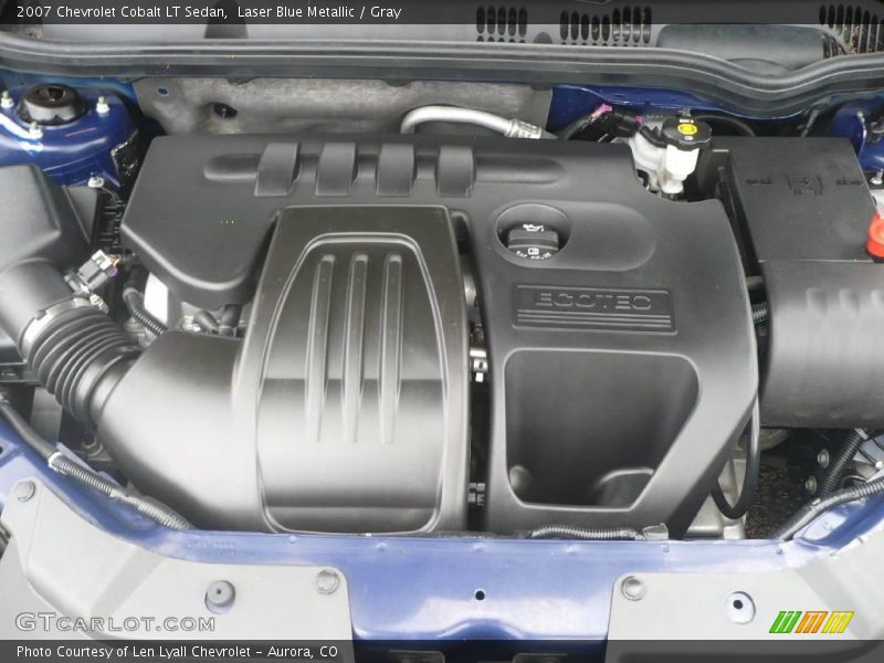 Laser Blue Metallic / Gray 2007 Chevrolet Cobalt LT Sedan