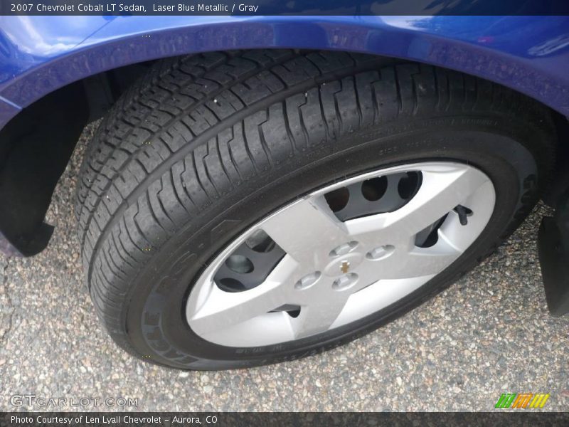 Laser Blue Metallic / Gray 2007 Chevrolet Cobalt LT Sedan