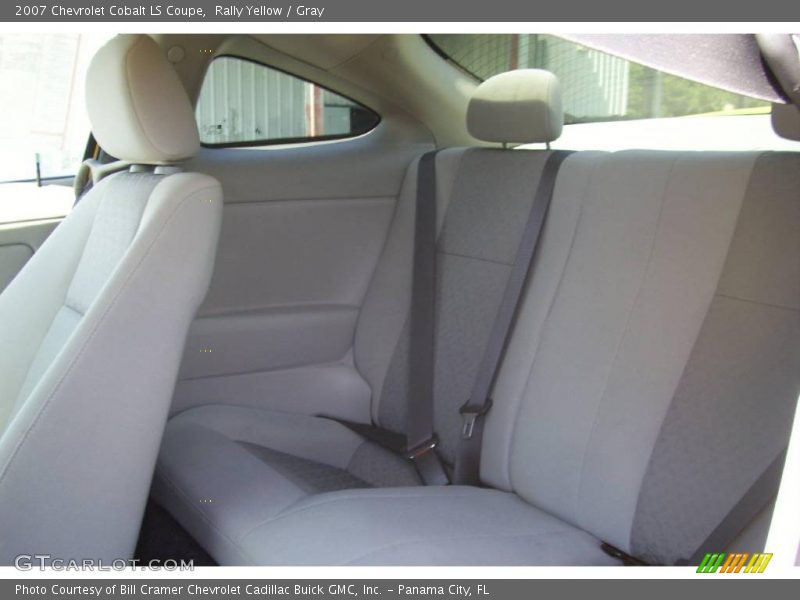 Rally Yellow / Gray 2007 Chevrolet Cobalt LS Coupe