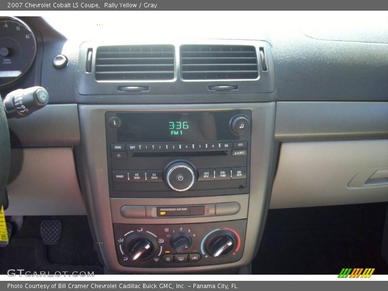 Rally Yellow / Gray 2007 Chevrolet Cobalt LS Coupe