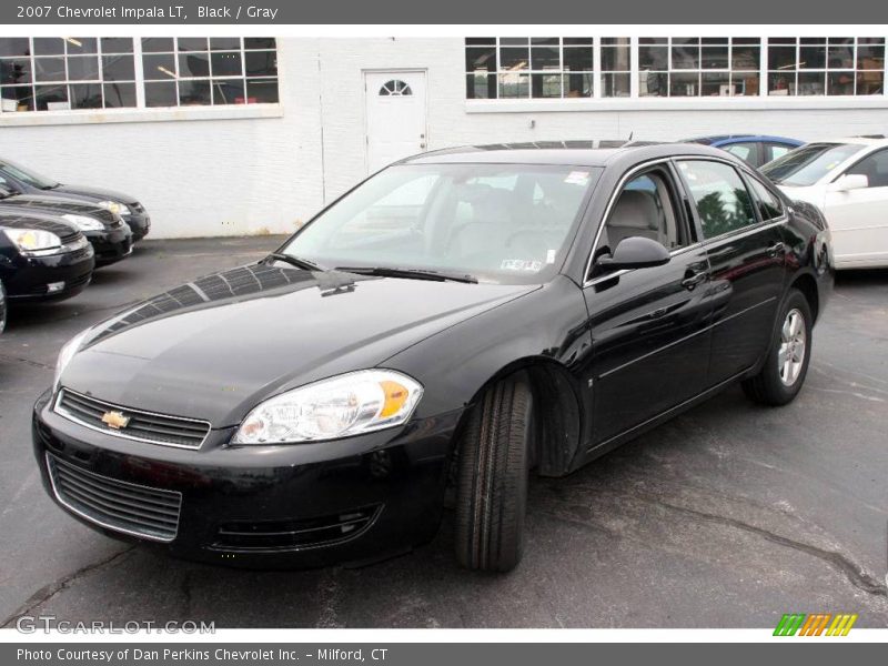 Black / Gray 2007 Chevrolet Impala LT