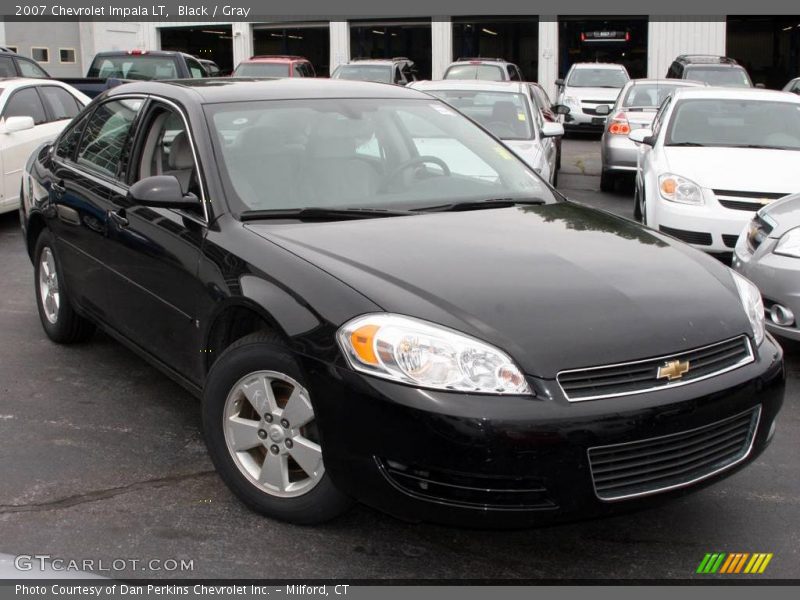 Black / Gray 2007 Chevrolet Impala LT