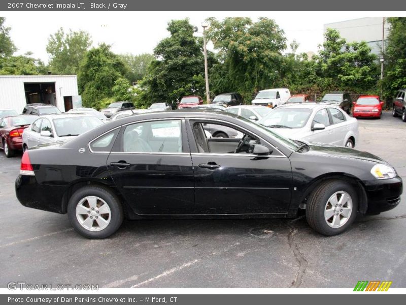 Black / Gray 2007 Chevrolet Impala LT