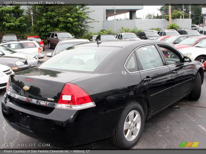 Black / Gray 2007 Chevrolet Impala LT